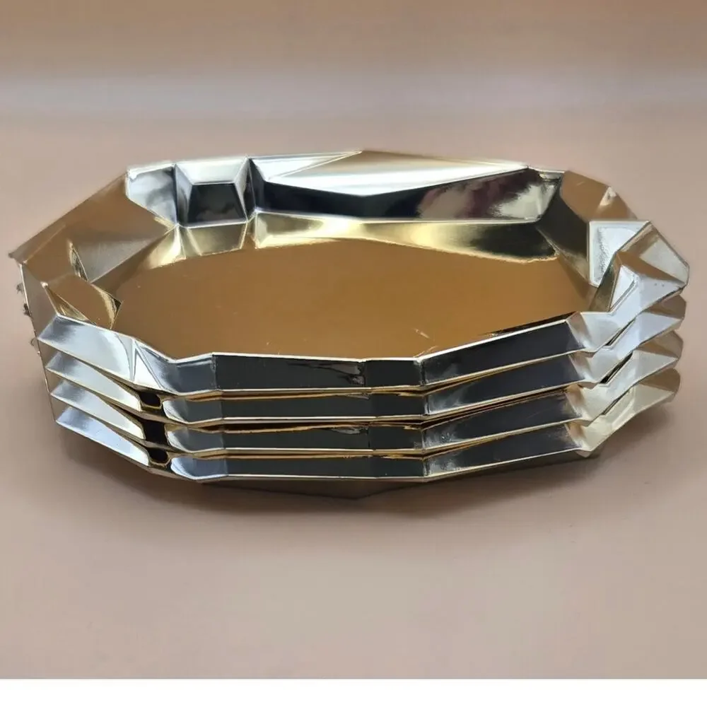 Michael Aram Madhouse Gold Color Treys Set of Four